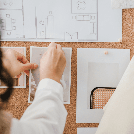 Interior design plans