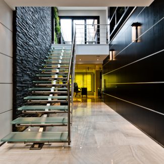 Modern and refined staircase.