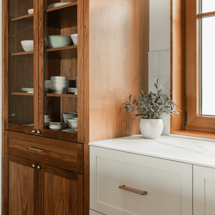 Kitchen cabinets