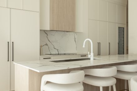 La cuisine et la salle à manger de Véronique Cloutier conçue par Ateliers Jacob