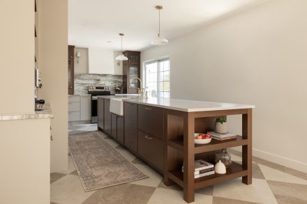 Cuisine de style traditionnel créée par Ateliers Jacob 