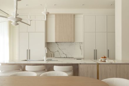 La cuisine et la salle à manger de Véronique Cloutier conçue par Ateliers Jacob