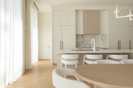 La cuisine et la salle à manger de Véronique Cloutier conçue par Ateliers Jacob