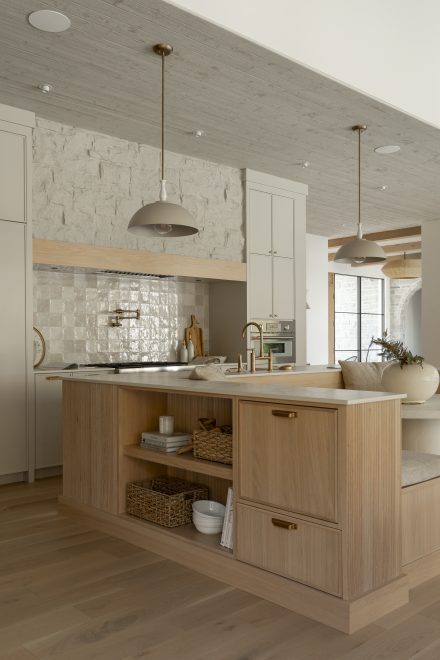 Farmhouse kitchen with a 